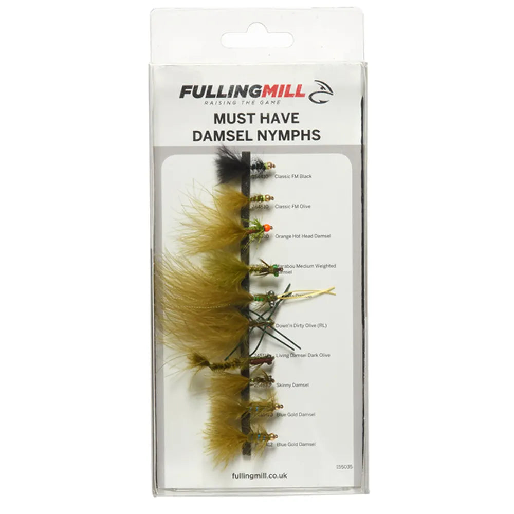 FULLING MILL MUST HAVE DAMSEL NYMPHS
