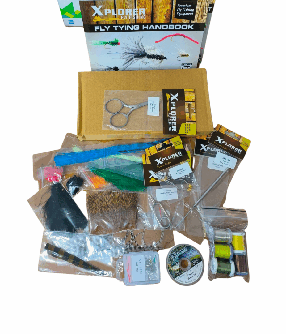XPLORER STARTER FLY TYING KIT