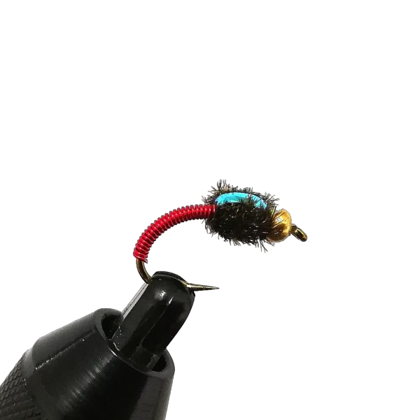 12-Pack Brassie Red Nymph Fly Fishing Flies – All Freshwater Fish Species