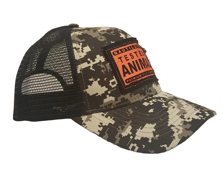 NAUTILUS TESTED ON ANIMALS TRUCKER CAP