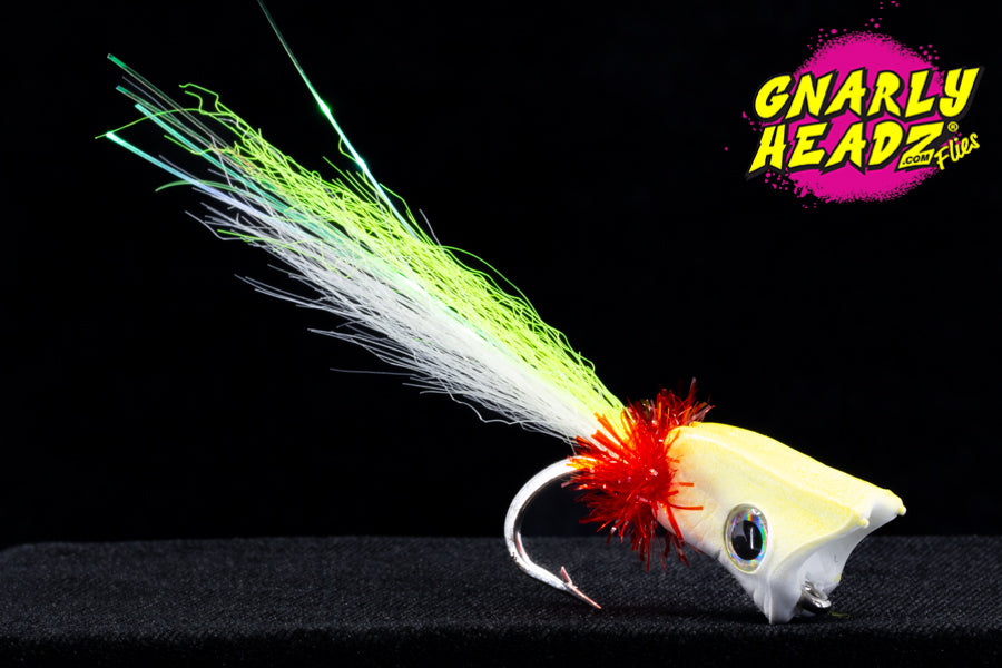 EQUALIZER - WHITE AND CHARTREUSE