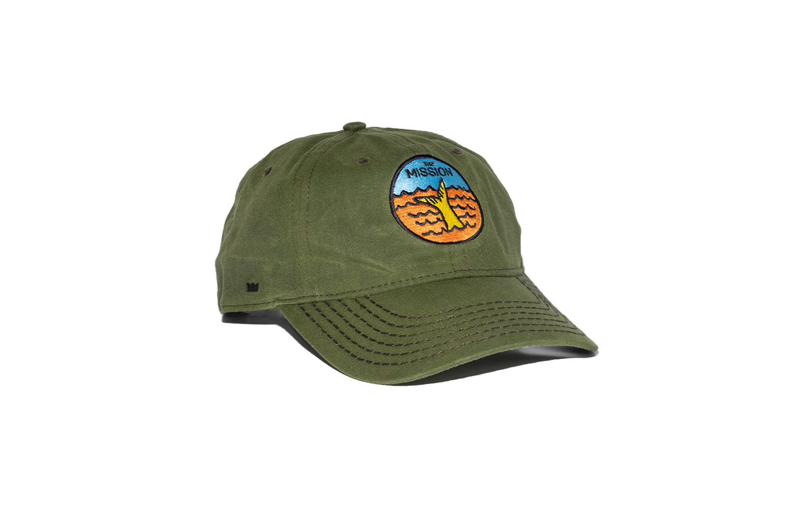 MISSION YELLA FELLA DAD CAP -WAXED COTTON