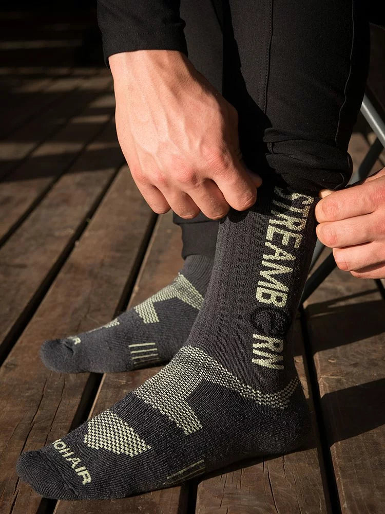 STREAMBORN HIKER MOHAIR SOCKS