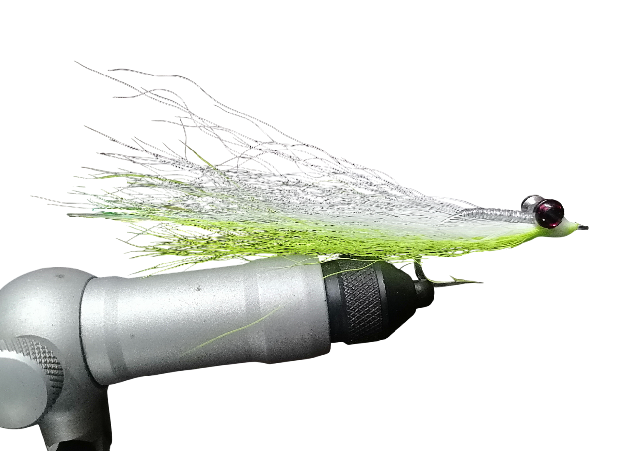 CLOUSER (SALT) - CHARTREUSE OVER WHITE