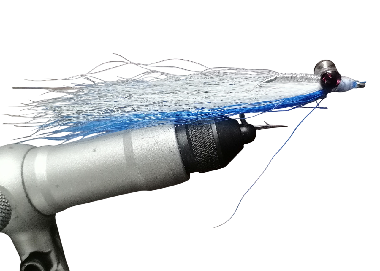 CLOUSER (SALT) - DARK BLUE OVER WHITE