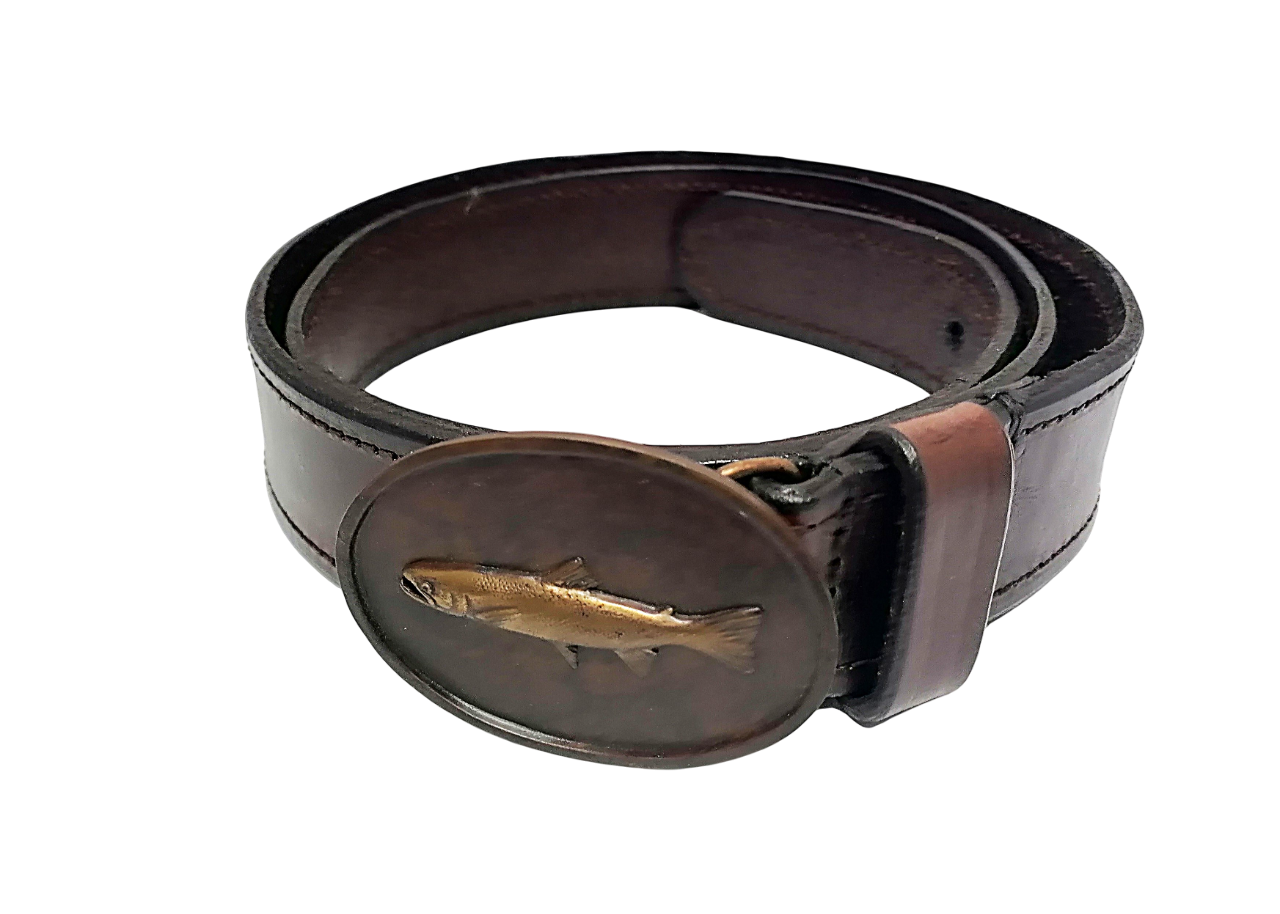 CHRIS BLADEN TROUT BUCKLE & BELT
