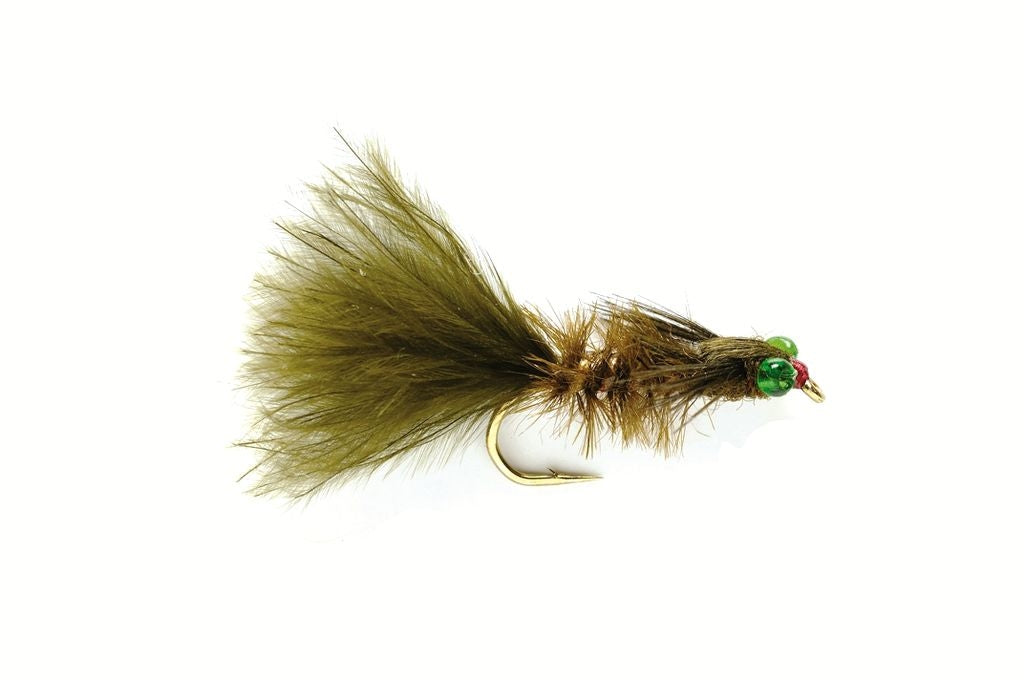 MARABOU DARK WEIGHTED DAMSEL