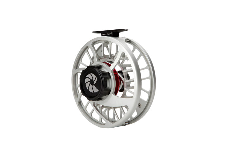 Fishing reel on a white background