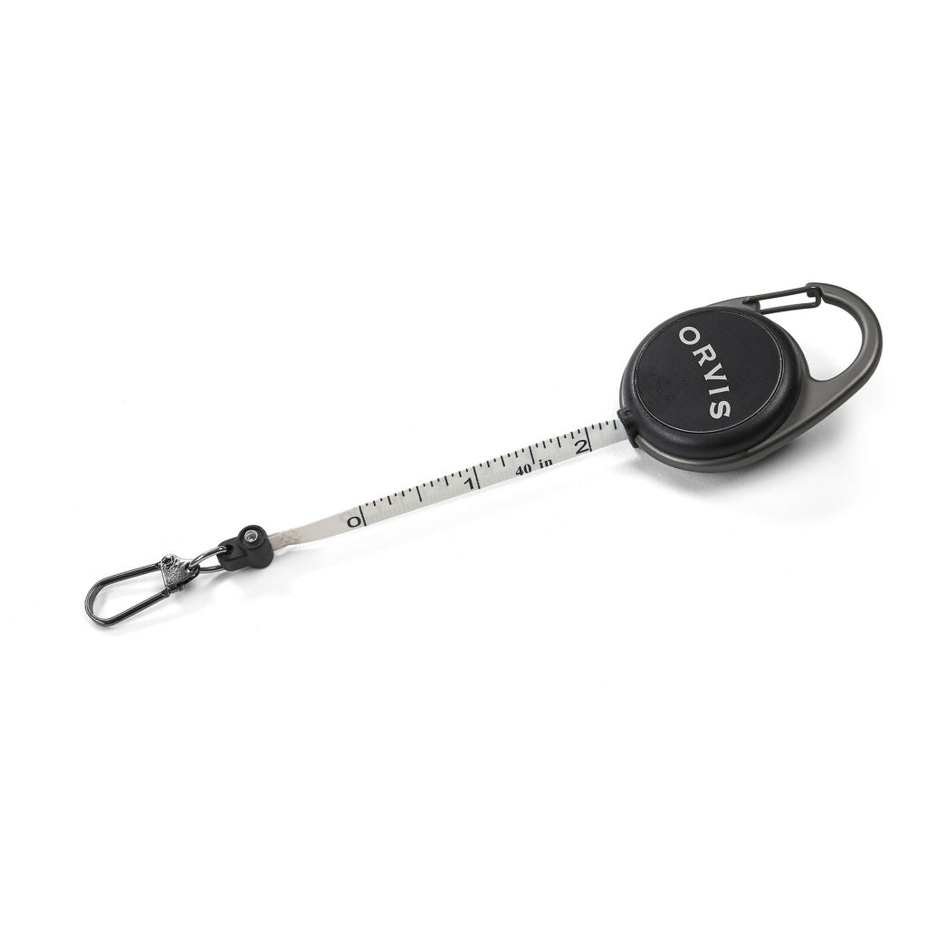 ORVIS BLACK NICKEL CARABINER TAPE MEASURE