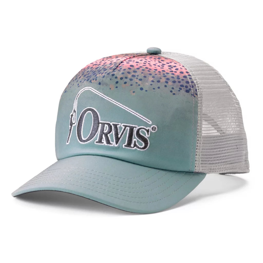 ORVIS RAINBOW TROUT PRINT TRUCKER