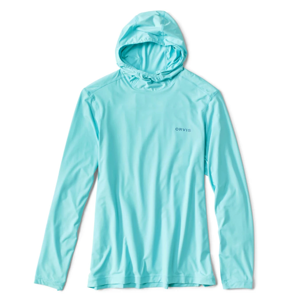 Chemise De Pêche Orvis Sun Defense Homme - M, Manches Longues, Capuche, Imprimé Poissons