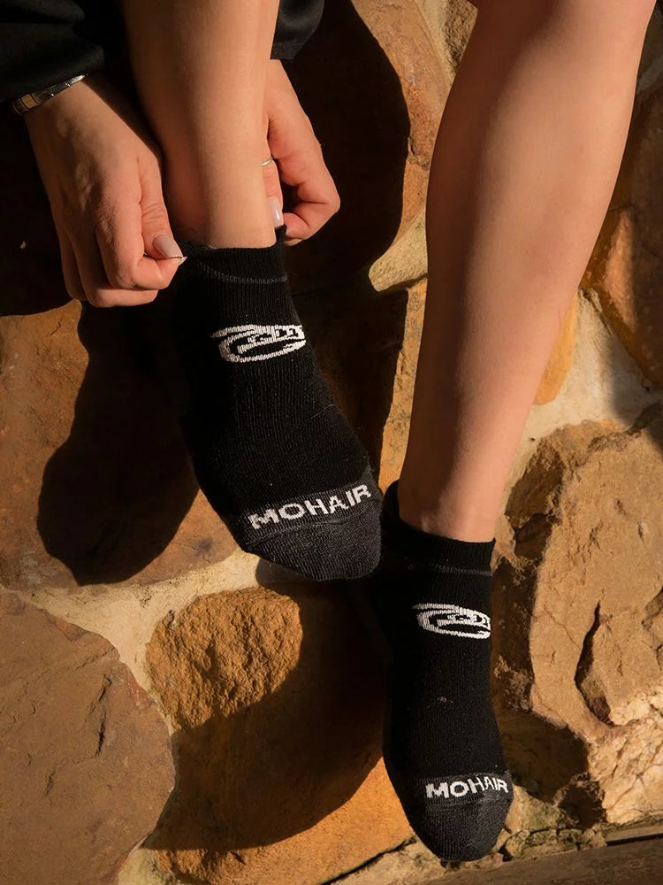 STREAMBORN RUN MOHAIR SOCKS