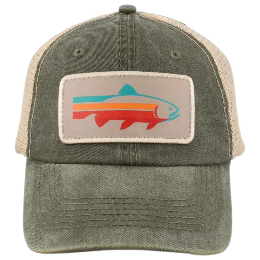 FLY REVOLUTION - RETRO RAINBOW GO FASTER STRIPE CAP