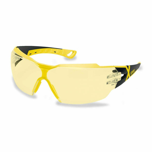 UVEX YELLOW SAFETY GLASSES