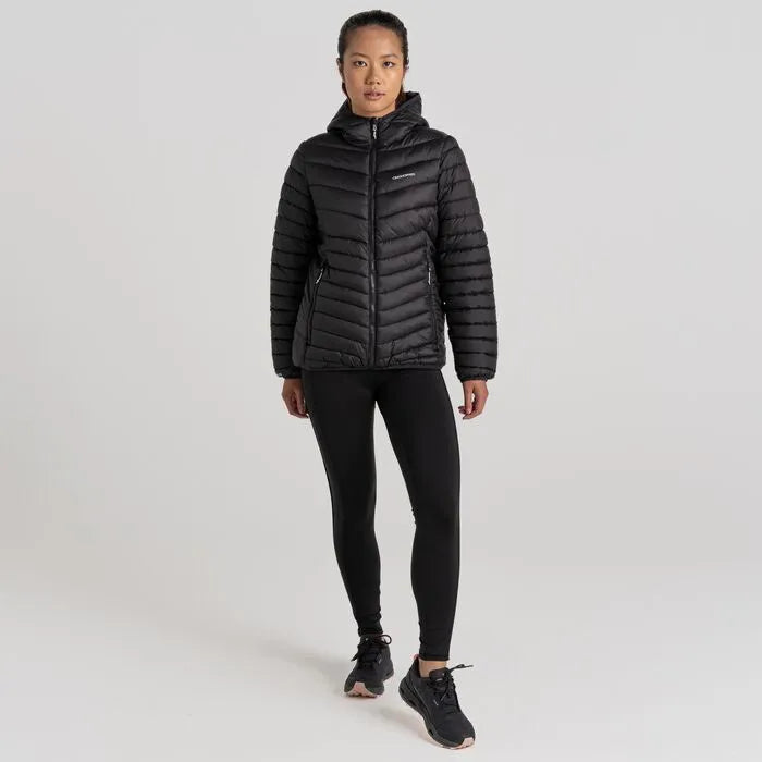 CRAGHOPPER WOMEN'S INSULATED COMPRESSLITE HOODED JACKET