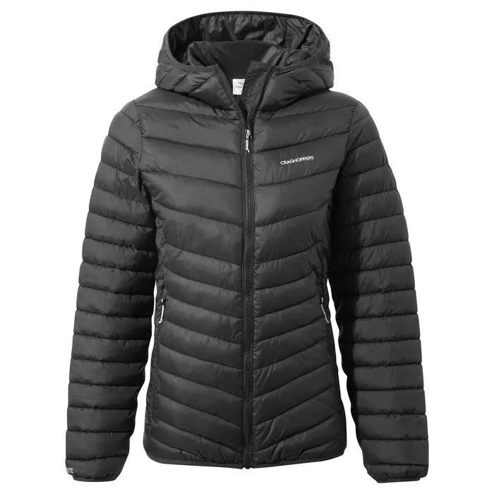 CRAGHOPPER WOMEN'S INSULATED COMPRESSLITE HOODED JACKET