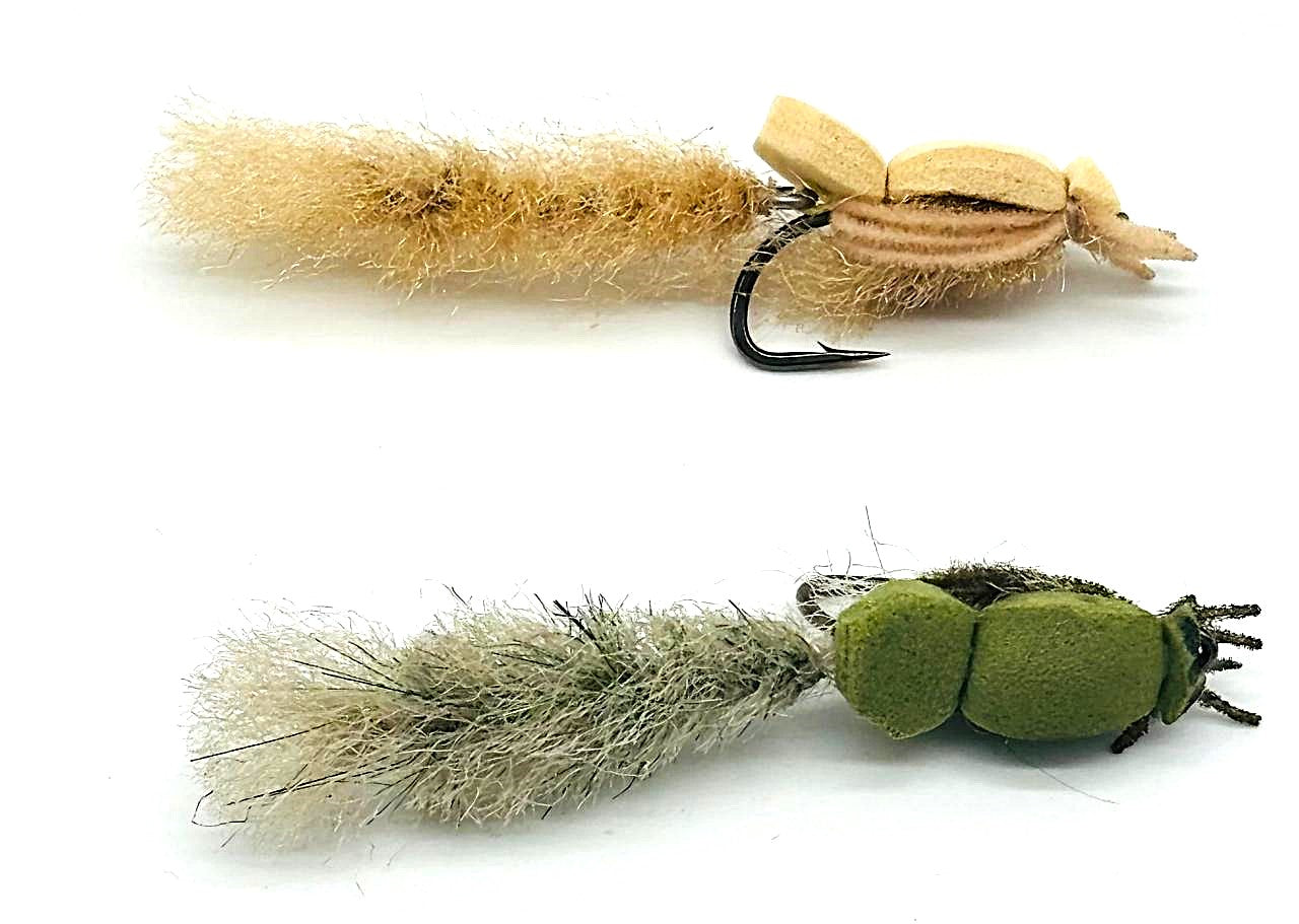 FLOATING TANDEM GRUNTER PRAWN - TAN