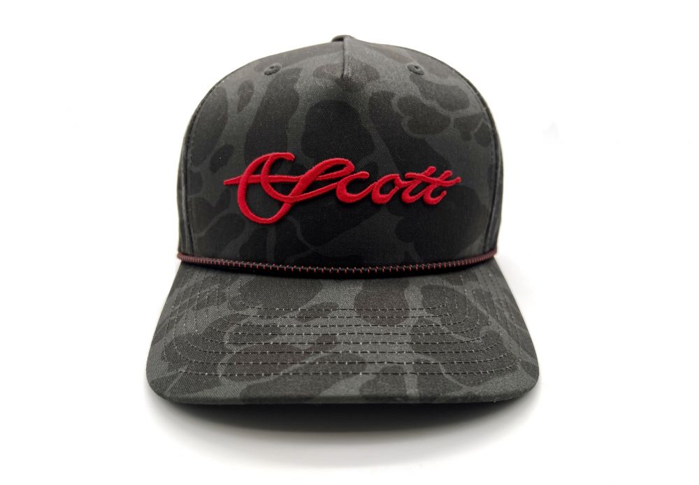 SCOTT DARK CAMO WITH ROPE CAP