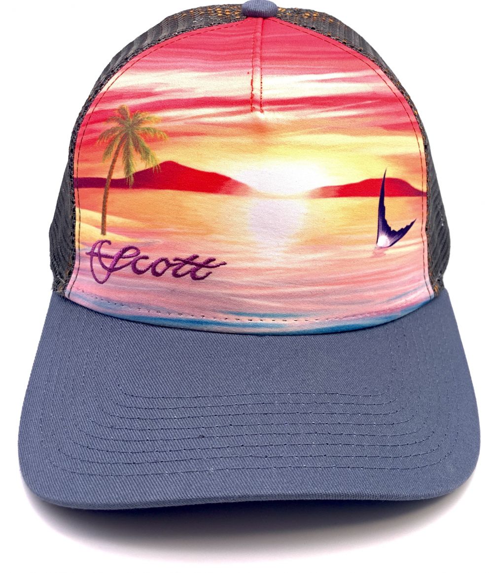 SCOTT SUNSET WITH PERMIT TAIL CAP