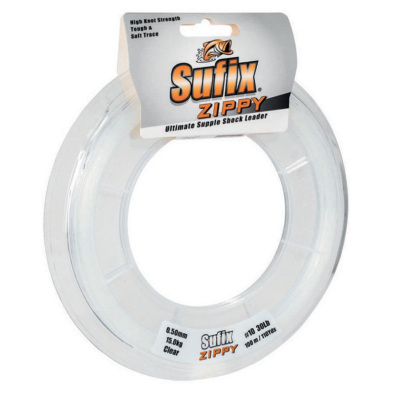 SUFIX ZIPPY SUPPLE SHOCK LEADER
