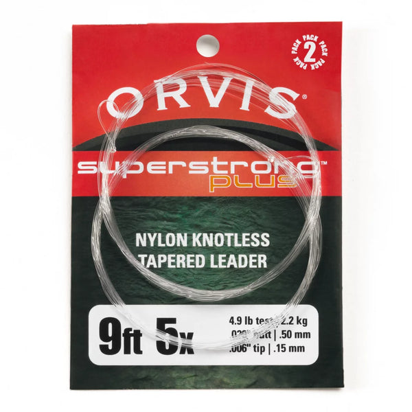 ORVIS SUPERSTRONG PLUS LEADERS 2PK