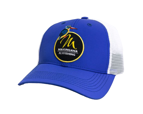 MAVUNGANA FLYFISHING ROUND LOGO TRUCKER
