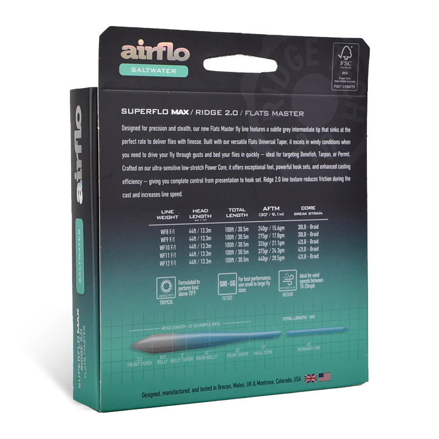 AIRFLO SUPERFLO MAX RIDGE 2.0 FLATS MASTER