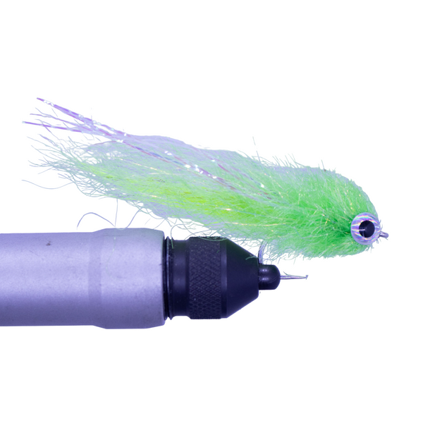 SALTWATER SF BRUSH FLY - CHARTREUSE