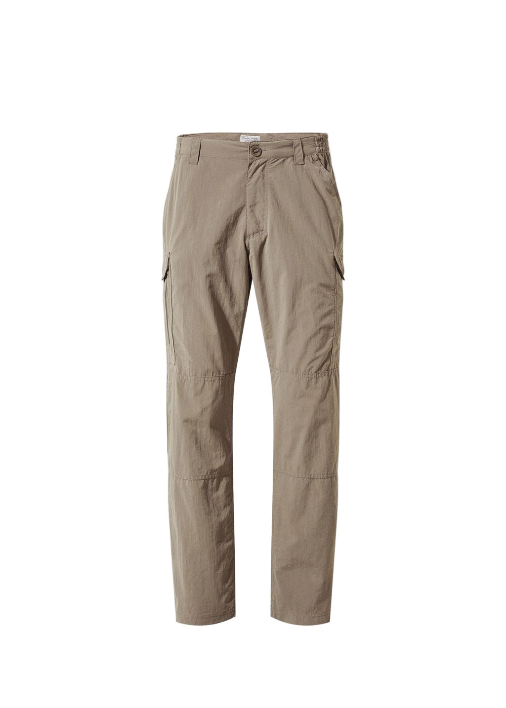 Beige pants on a white background