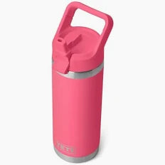 YETI RAMBLER 18 OZ (500ML) BOTTLE WITH COLOR-MATCHED STRAW CAP