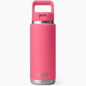 YETI RAMBLER 18 OZ (500ML) BOTTLE WITH COLOR-MATCHED STRAW CAP