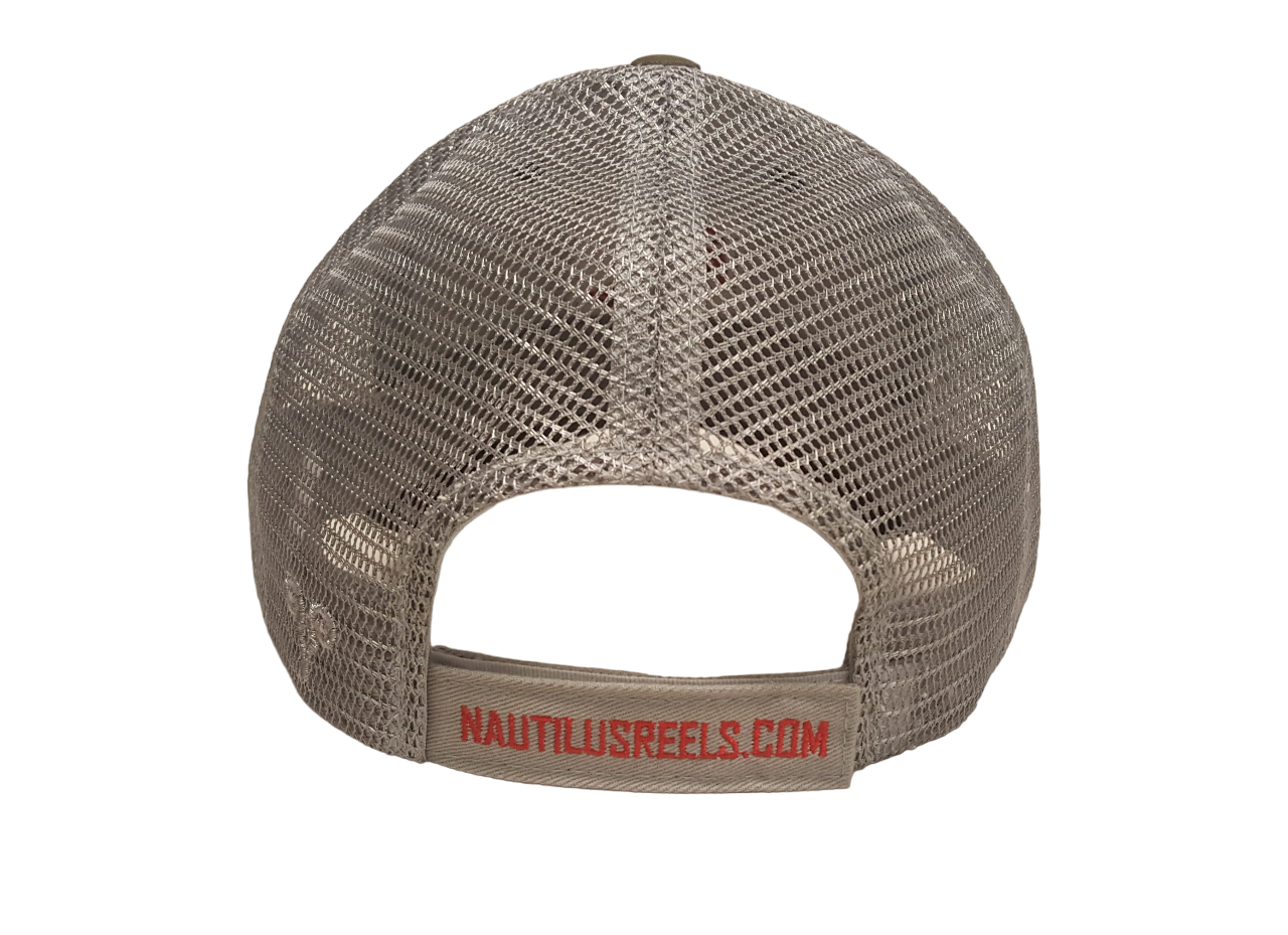 NAUTILUS GREY GHOST TRUCKER CAP