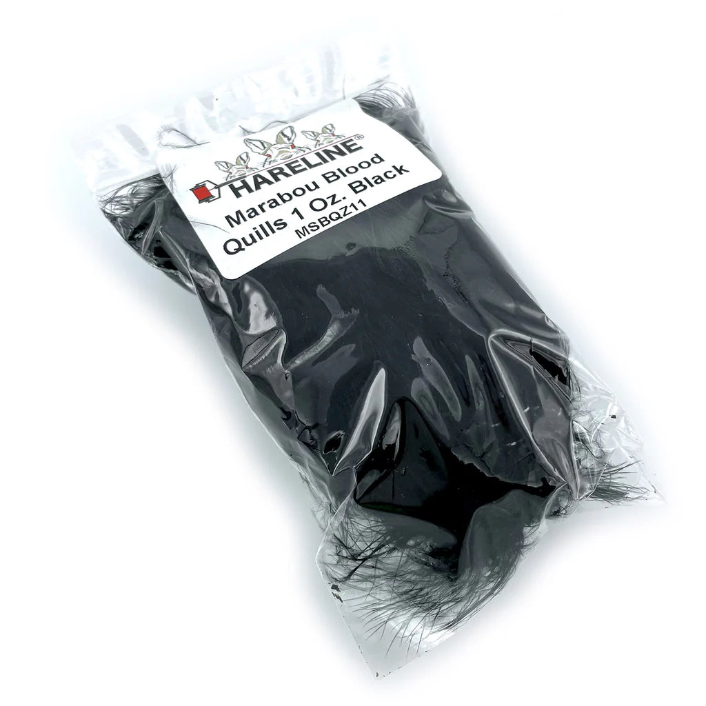 HARELINE MARABOU BLOOD QUILLS