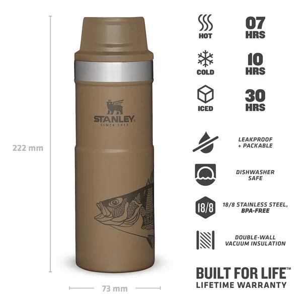 STANLEY TRIGGER-ACTION TRAVEL MUG