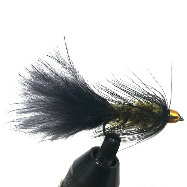 CONEHEAD CRYSTAL BUGGER - BLACK & OLIVE
