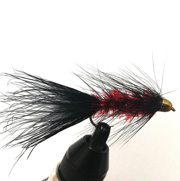 CONEHEAD CRYSTAL BUGGER - BLACK & RED