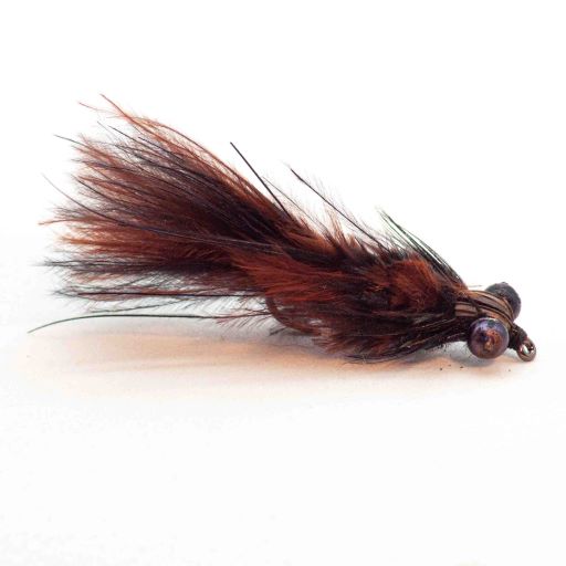 MARABOU DRAGON - BLACK & BROWN