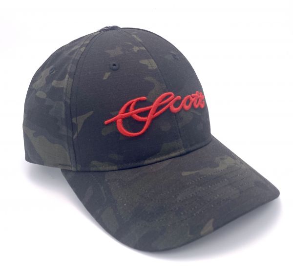 SCOTT BLACK CAMO CAP