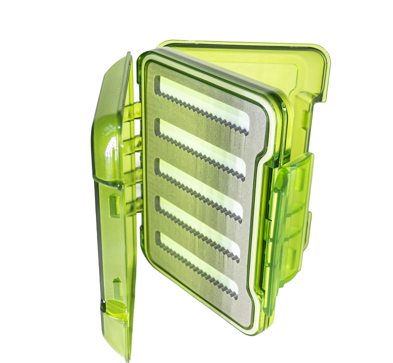 TAILOUT TRANSLUCENT GREEN FLY BOX